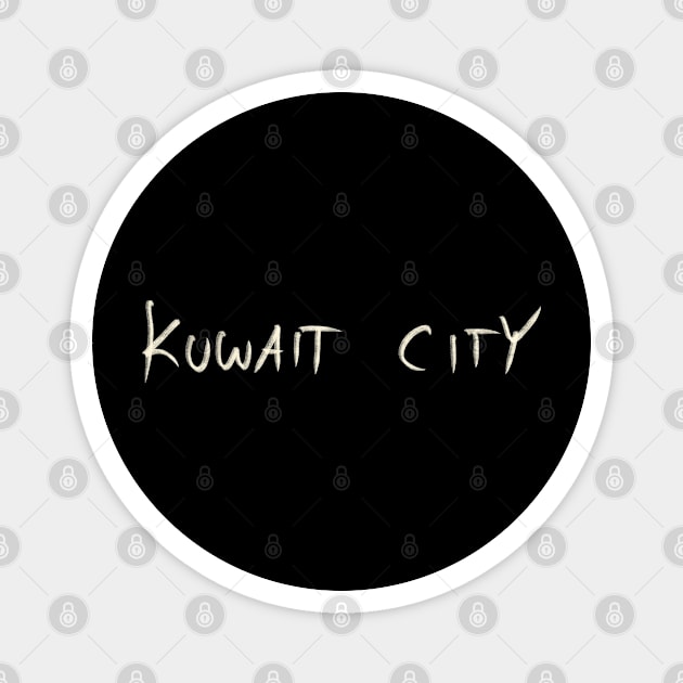 Kuwait City Magnet by Saestu Mbathi